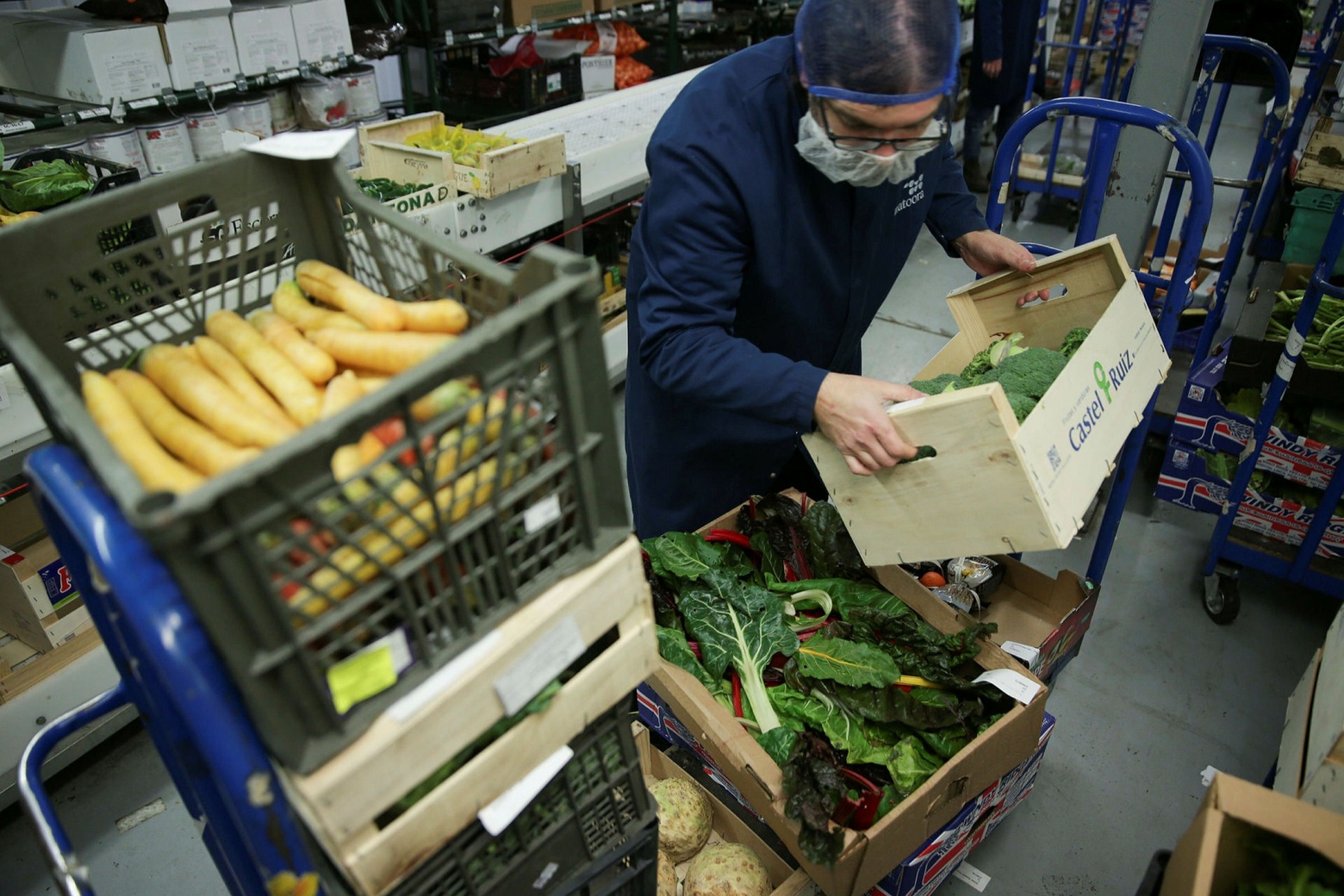 Preparing vegetables
